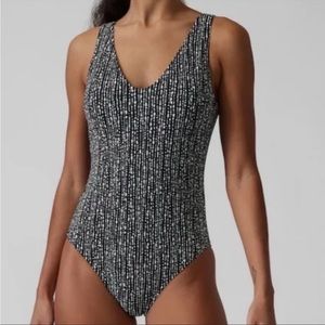 Athleta Seychelles Printed One Piece NWT, M